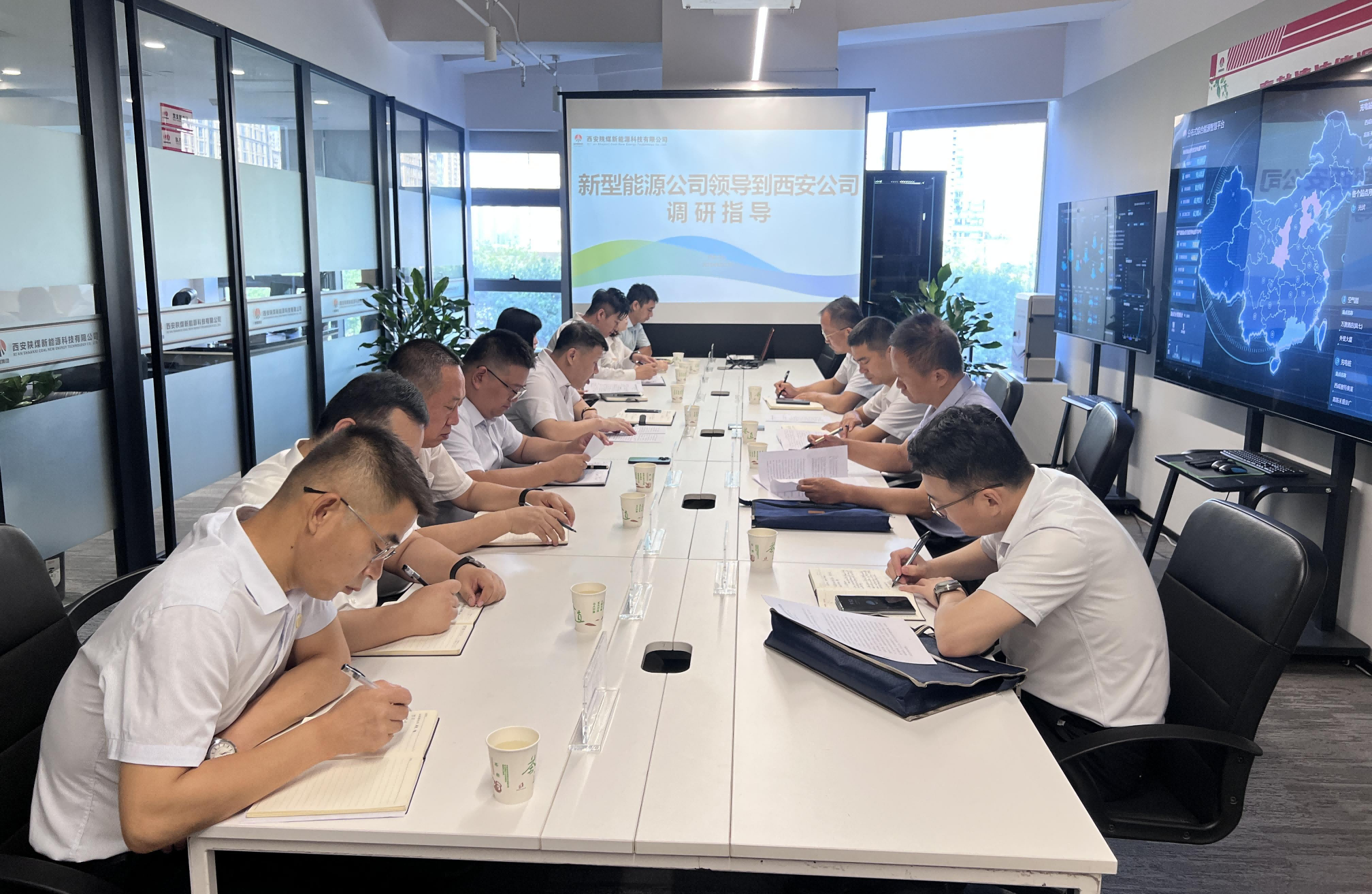 公司黨委委員、副總經(jīng)理宮成到西安片區(qū)各單位調(diào)研指導工作
